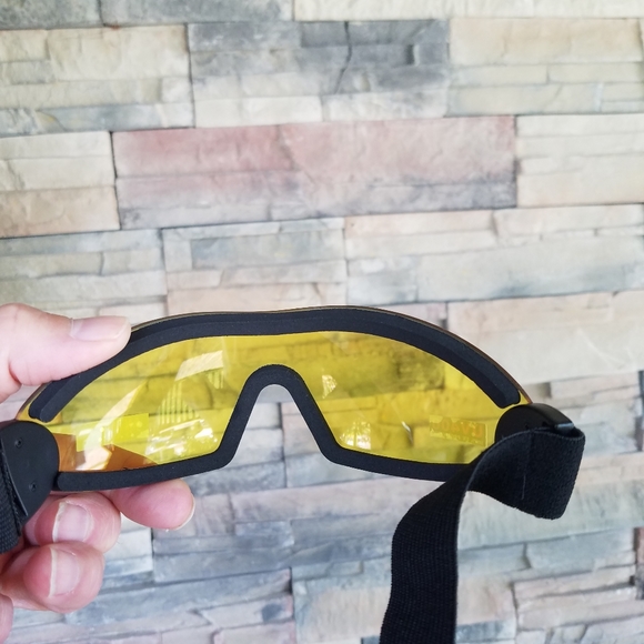 Yellow Motorcycle outdoor Skydive Cycling Goggles - Picture 8 of 10